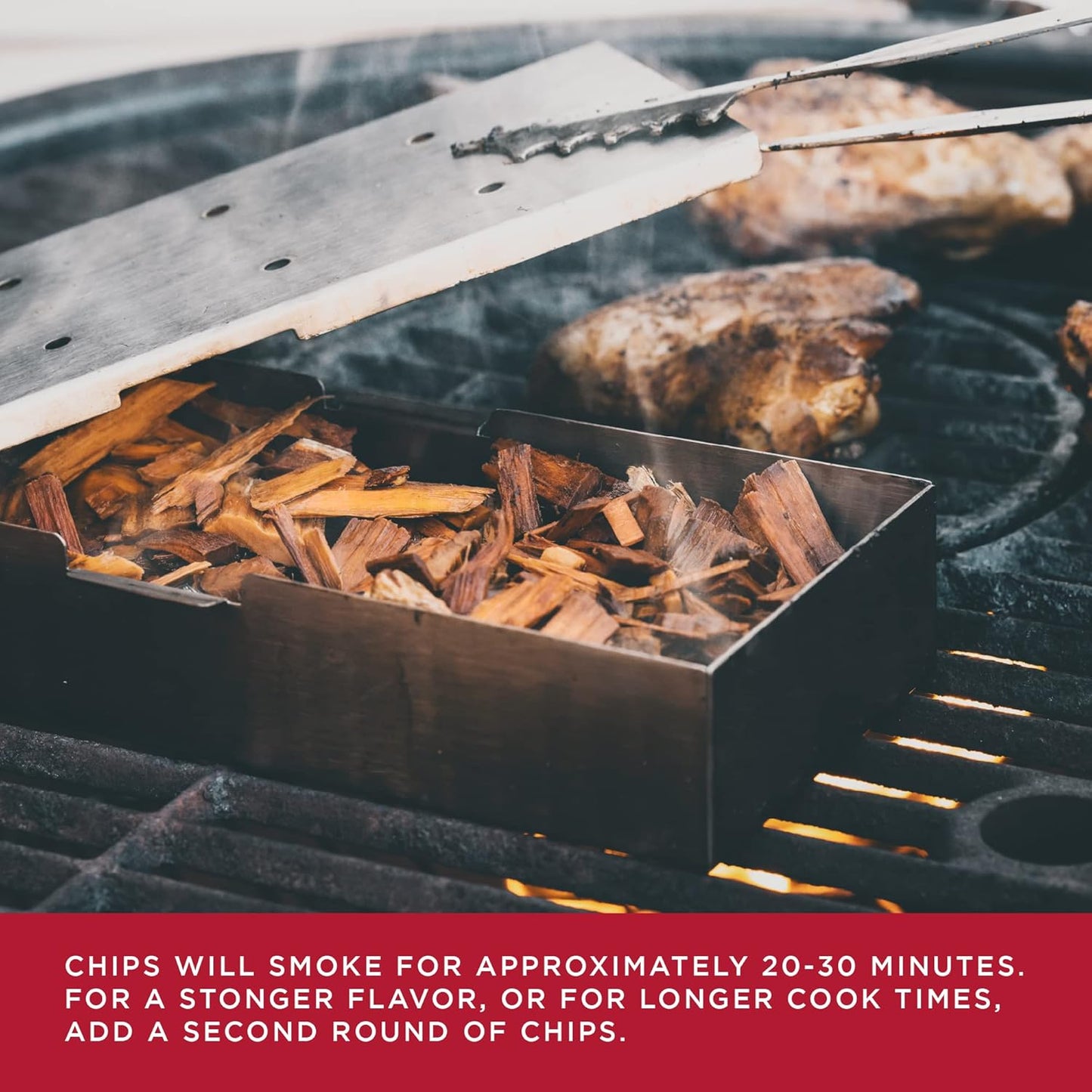 Premium 100% All Natural Hardwood Smoking Chips, Works with All Grills, Cherry